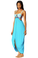 Mara Hoffman Embroidered Bustier Dress Turquoise