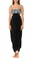 Mara Hoffman Embroidered Bustier Dress Black