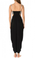 Mara Hoffman Embroidered Bustier Dress Black