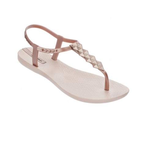 ipanema rose gold flip flops