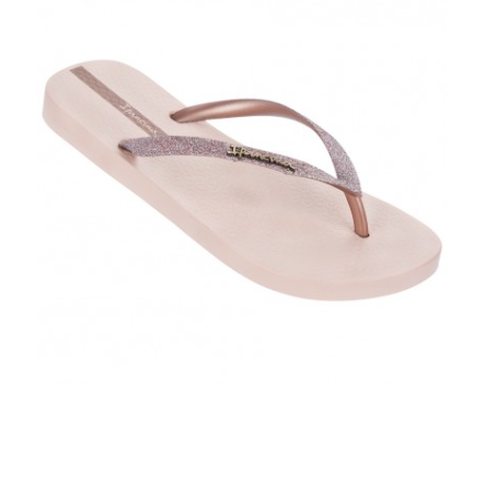 ipanema flip flops rose gold