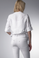 Tempo Paris Linen Crop Jacket White