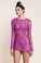 For Love and Lemons Maui Waui Mini Dress Purple Orchid