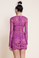 For Love and Lemons Maui Waui Mini Dress Purple Orchid