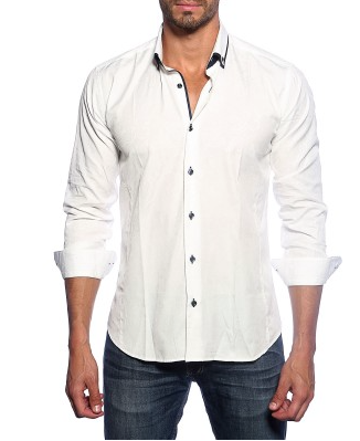 Jared Lang Button Down Shirt Dylan 002 White | Shop Boutique Flirt