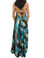 Donatella Corinne Maxi Dress Blue Print