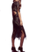 For Love and Lemons Luna Lace Maxi Dress Black
