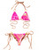 Beach Bunny Swimwear Siren's Song Sequenced Bikini Set Pink