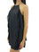 Flirt Selection Ruffle String Mini Dress Black