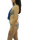 Indah Peponi One Piece Ruffle Swimsuit Stone Combo