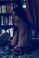 For Love and Lemons Vienna Mini Dress Burgundy with Slip