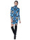 Mara Hoffman Mini Turtleneck Dress Keeper Blue Jacquard
