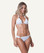 Vix Swimwear Solid White Bia Tube Bikini Set