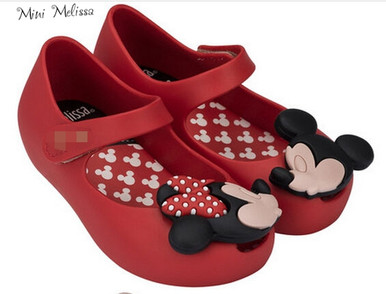 2016 Mini Melissa Shoes Mini Ultragirl Disney Twins Red