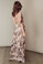 For Love and Lemons Sierra Maxi Dress Blush Floral