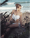 PilyQ Eyelet Bandeau Bikini Set White