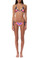 Mara Hoffman Triangle and Tie Side Bikini Set Starbasket Navy