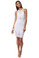 Mara Hoffman Fitted Midi Dress Floral Jacquard White