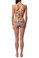 Mara Hoffman Lattice Front Bralette Bikini Set Pinwheel Poppy Print