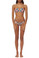 Mara Hoffman V Wire Strapless Bikini Set Flight Sand