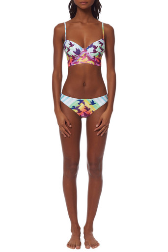 Mara Hoffman Cami Underwire Bikini Set Prismatic Print