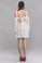 For Love and Lemons Bridget Off the Shoulder Dress White