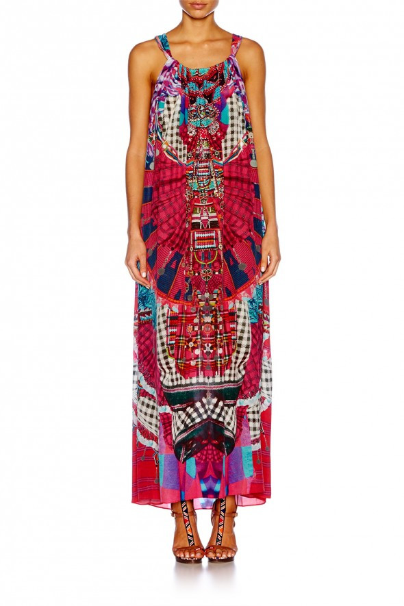 Camilla Desert Discotheque Drawstring Dress | Shop Boutique Flirt