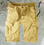 Jet Lag London City Cargo Shorts light gold