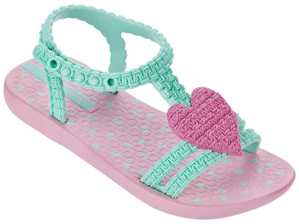 2017 My First Ipanema Baby Ankle Strap Sandal Pink and Mint | Shop ...