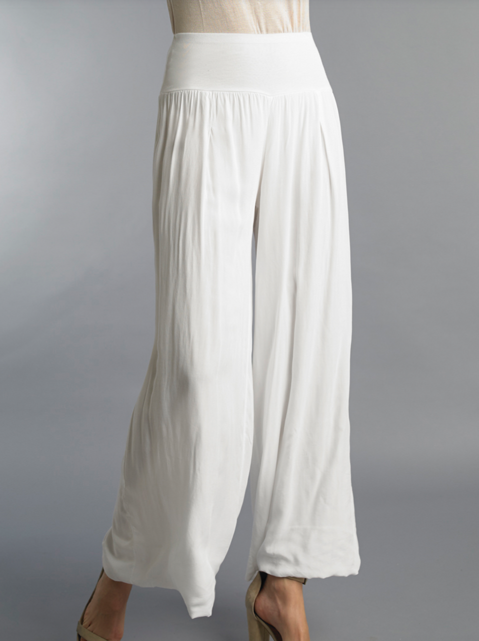 Tempo Paris Flowy Silk Blend Pants