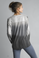 Tempo Paris Long Sleeve Sueded Top 31065CO Gray