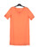 New Man Women's Short Sleeve Linen Dress Orange