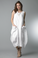 Tempo Paris Linen Tunic Dress 6079T White