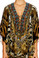 Camilla Given To The Wild Short Lace Up Kaftan