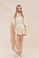 For Love & Lemons Mallorca Embroidery Dress Latte
