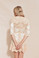 For Love & Lemons Mallorca Embroidery Dress Latte