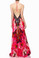 Shahida Parides Flamingo Pink Rose Three Way Dress