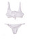 Beach Bunny Swimwear Rib Tide Knotted Bikini Set White