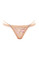Skivvies by For Love and Lemons Constellation Thong Rose Gold