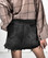 One Teaspoon 2020 Mini Skirt Coal