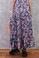For Love and Lemons Flora Maxi Dress Navy Floral
