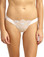 Commando LT22 Crown Embroidered Thong Ivory