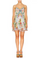 Camilla Miranda's Diary Short Dress with Tie Front
