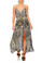 Camilla Animal Instinct Strappy Long Wrap Dress