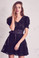 Love Shack Fancy Paige Crochet Dress Black