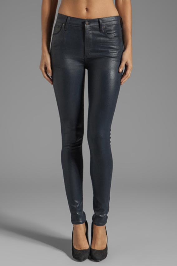 Citizens of Humanity Rocket Leatherette Jeans Midnight | Shop Boutique ...