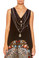 Camilla Chamber of Reflections High Low Cross Overlay Top