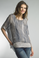 Tempo Paris 5197Q Silk Top with Sequence Taupe