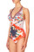 Camilla Geisha Girl Wrap Tie One Piece Swimsuit 