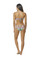 Pilyq Lanai Embroidered Ruffle Strapless Bikini Set